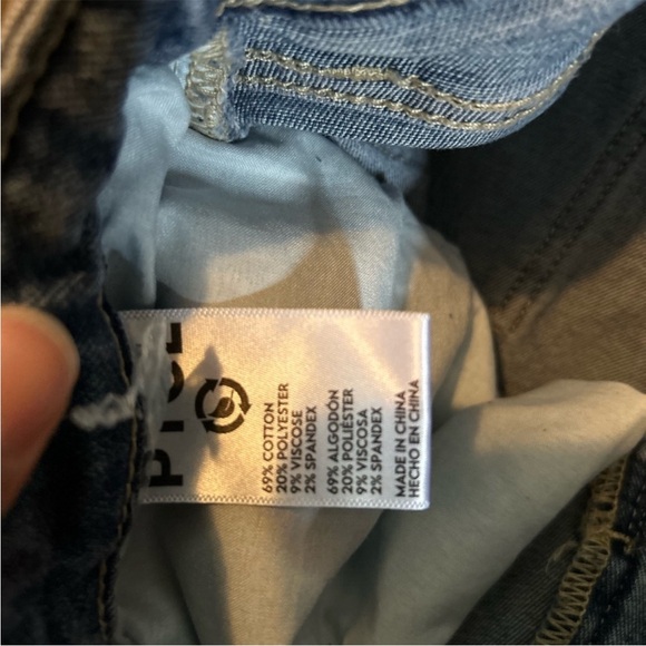 PTCL Ethikal Brand Wide Leg Baggy Flame Print Jeans Size 29 - Picture 5 of 7